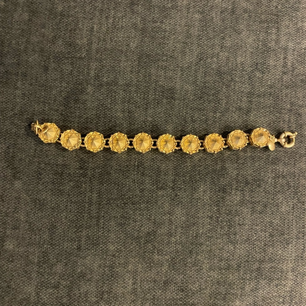 J. Crew Studded Bracelet Gold